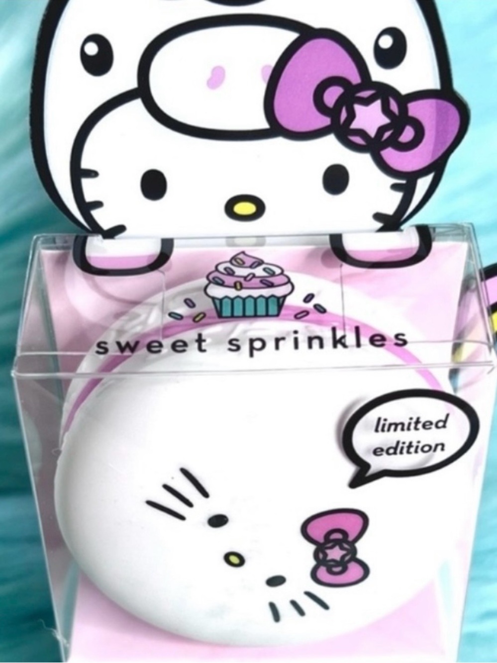 Crème Shop X Sanrio Sweet Sprinkles Hello Kitty Limited Edition Macaron Lip Balm - Picture 5 of 7